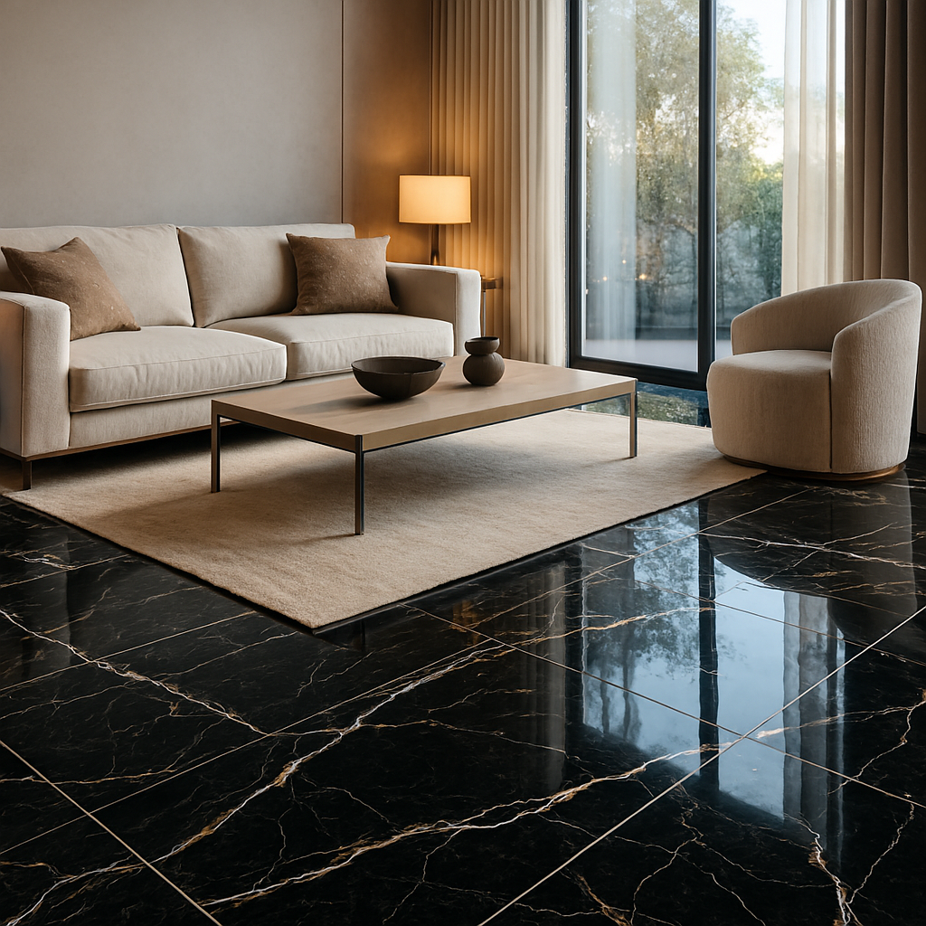 Premium Saint Laurent Black Marble